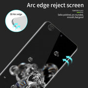 For OnePlus Ace 2 MOFI 9H 3D Explosion-proof Hot Bending Full Screen Tempered Glass Film(Black)