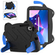 For Lenovo Tab M10 Plus TB-125 2022 Ice Baby EVA Shockproof Hard PC Tablet Case(Black+Blue) - Lenovo by PMC TechLife | Online Shopping South Africa | PMC TechLife | Buy Now Pay Later Mobicred