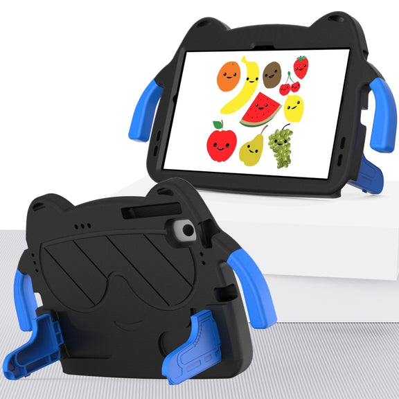 For Huawei Matepad SE 10.4 2023 Ice Baby EVA Shockproof Hard PC Tablet Case(Black+Blue)