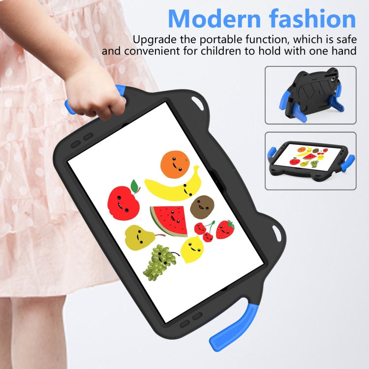 For Huawei Matepad SE 10.4 2023 Ice Baby EVA Shockproof Hard PC Tablet Case(Black+Blue)
