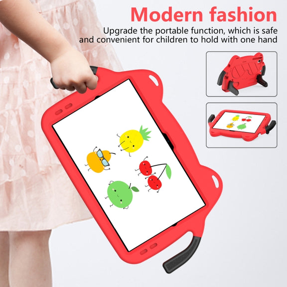 For Huawei Matepad SE 10.4 2023 Ice Baby EVA Shockproof Hard PC Tablet Case(Red+Black)