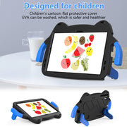 For Huawei Matepad Pro 10.8 2021/2019 Ice Baby EVA Shockproof Hard PC Tablet Case(Black+Blue)