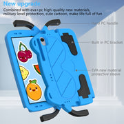 For Huawei Matepad Pro 10.8 2021/2019 Ice Baby EVA Shockproof Hard PC Tablet Case(Sky Blue+Black)
