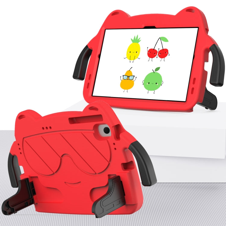 For Nokia T20 10.36 2021 Ice Baby EVA Shockproof Hard PC Tablet Case(Red+Black)