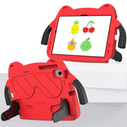 For Nokia T20 10.36 2021 Ice Baby EVA Shockproof Hard PC Tablet Case(Red+Black)
