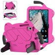 For Nokia T20 10.36 2021 Ice Baby EVA Shockproof Hard PC Tablet Case(Rose Red+Black) - Nokia by PMC TechLife | Online Shopping South Africa | PMC TechLife | Buy Now Pay Later Mobicred
