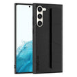 For Samsung Galaxy S22 5G Skin Elastic Wrist Grip Back Cover Phone Case(Black) - free shipping - PMC TechLife - Order now!