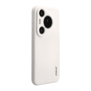 For Huawei Pura 70 ENKAY Hat-Prince Liquid Silicone Shockproof Protective Soft Case(Beige)
