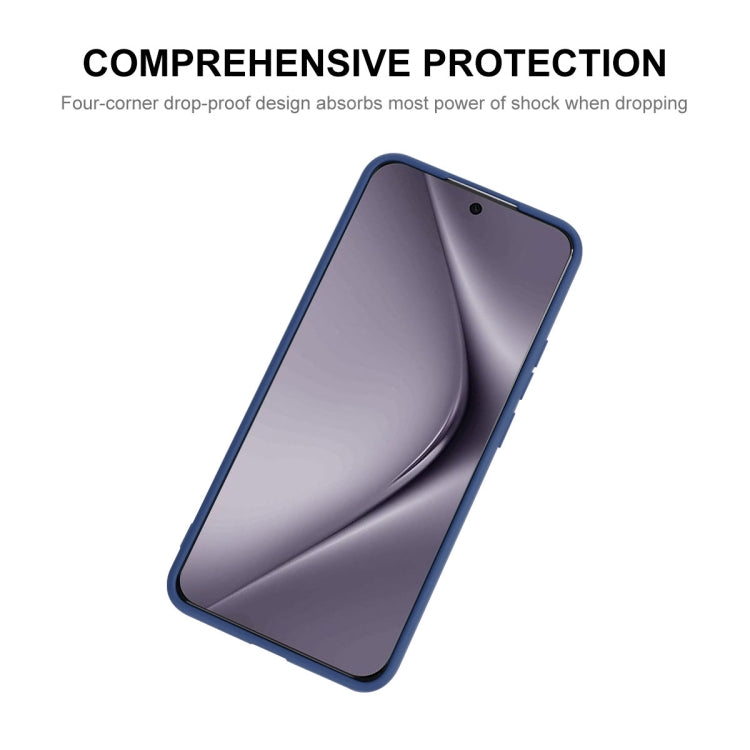 For Huawei Pura 70 ENKAY Hat-Prince Liquid Silicone Shockproof Protective Soft Case(Beige)
