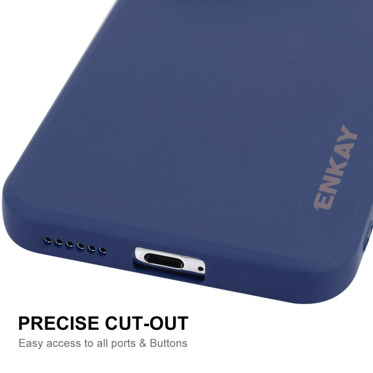 For Huawei Pura 70 ENKAY Hat-Prince Liquid Silicone Shockproof Protective Soft Case(Black)