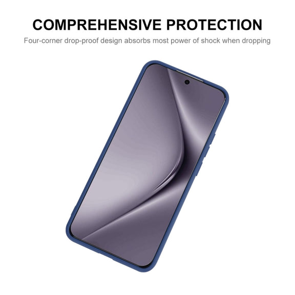 For Huawei Pura 70 Pro / 70 Pro+ ENKAY Hat-Prince Liquid Silicone Shockproof Protective Soft Case(Black)