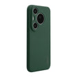 For Huawei Pura 70 Pro / 70 Pro+ ENKAY Hat-Prince Liquid Silicone Shockproof Protective Soft Case(Dark Green) - Huawei Cases by ENKAY | Online Shopping South Africa | PMC Jewellery | Buy Now Pay Later Mobicred