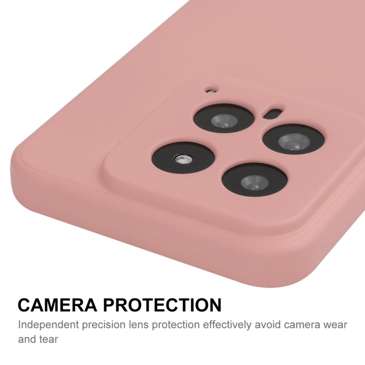 For Xiaomi 14 ENKAY Hat-Prince Liquid Silicone Shockproof Soft Phone Case(Black)