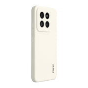For Xiaomi 14 Pro ENKAY Hat-Prince Liquid Silicone Shockproof Soft Phone Case(Beige)