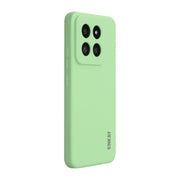 For Xiaomi 14 Pro ENKAY Hat-Prince Liquid Silicone Shockproof Soft Phone Case(Light Green)