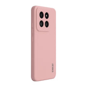 For Xiaomi 14 Pro ENKAY Hat-Prince Liquid Silicone Shockproof Soft Phone Case(Pink)