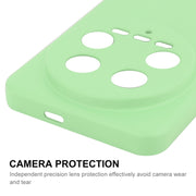 For Xiaomi 14 Ultra ENKAY Hat-Prince Liquid Silicone Shockproof Soft Phone Case(Beige)