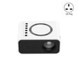 YT300 Home Multimedia Mini Remote Projector Support Mobile Phone(UK Plug White) - Mini Projector by PMC TechLife | Online Shopping South Africa | PMC TechLife | Buy Now Pay Later Mobicred