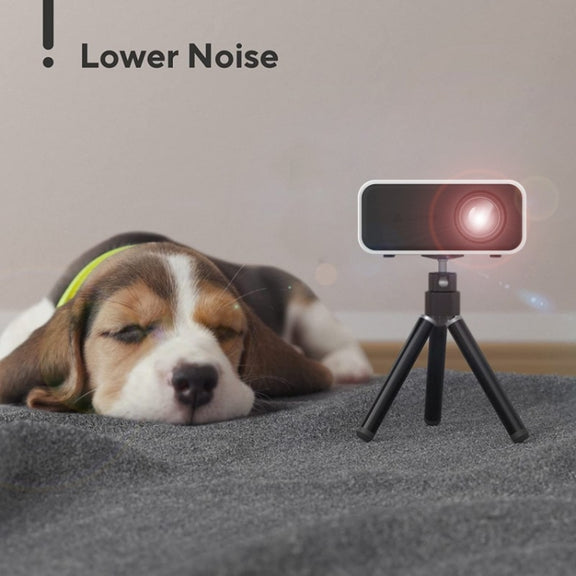 YT300 Home Multimedia Mini Remote Projector Support Mobile Phone(UK Plug Black)
