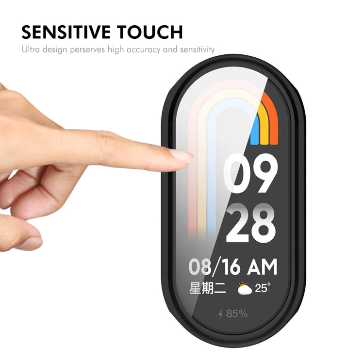For Xiaomi Smart Band 9 / 9 NFC ENKAY Hat-Prince Full Coverage Transparent Soft TPU Case with Screen Protection