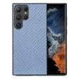 For Samsung Galaxy S25 Ultra 5G Carbon Fiber Texture Leather Back Cover Phone Case(Blue) - Galaxy S25 Ultra 5G Cases by PMC Jewellery | Online Shopping South Africa | PMC Jewellery | Buy Now Pay Later Mobicred