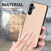 For Samsung Galaxy S25+ 5G Carbon Fiber Texture Leather Back Cover Phone Case(Blue)