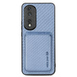 For Honor 80 Pro Carbon Fiber Leather Card Magsafe Phone Case(Blue) - free shipping - PMC TechLife - Order now!