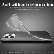 For iPhone 16 Pro Max MOFI Ming Series Ultra-thin TPU Phone Case(Transparent)