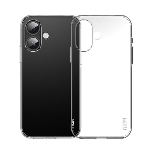 For iPhone 17 MOFI Ming Series Ultra-thin TPU Phone Case(Transparent)