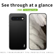 For Google Pixel 8 MOFI Ming Series Ultra-thin TPU Phone Case(Transparent)