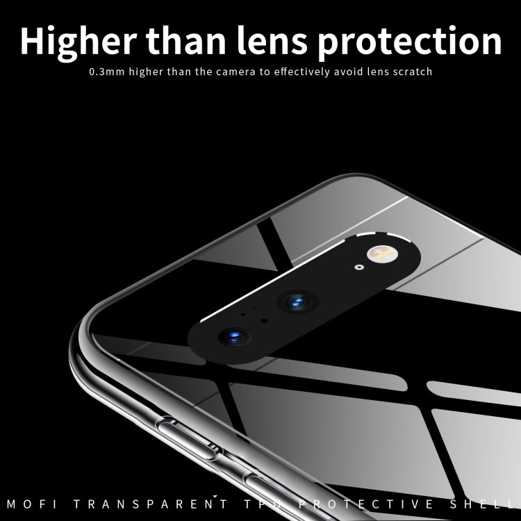 For Google Pixel 8 MOFI Ming Series Ultra-thin TPU Phone Case(Transparent)