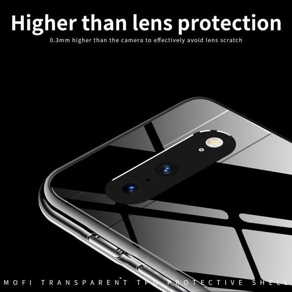 For Google Pixel 8 MOFI Ming Series Ultra-thin TPU Phone Case(Transparent)