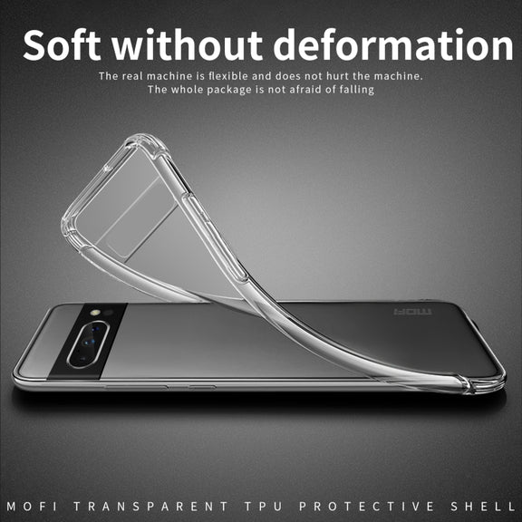 For Google Pixel 8 Pro MOFI Ming Series Ultra-thin TPU Phone Case(Transparent)