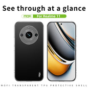 For Realme 11 MOFI Ming Series Ultra-thin TPU Phone Case(Transparent)