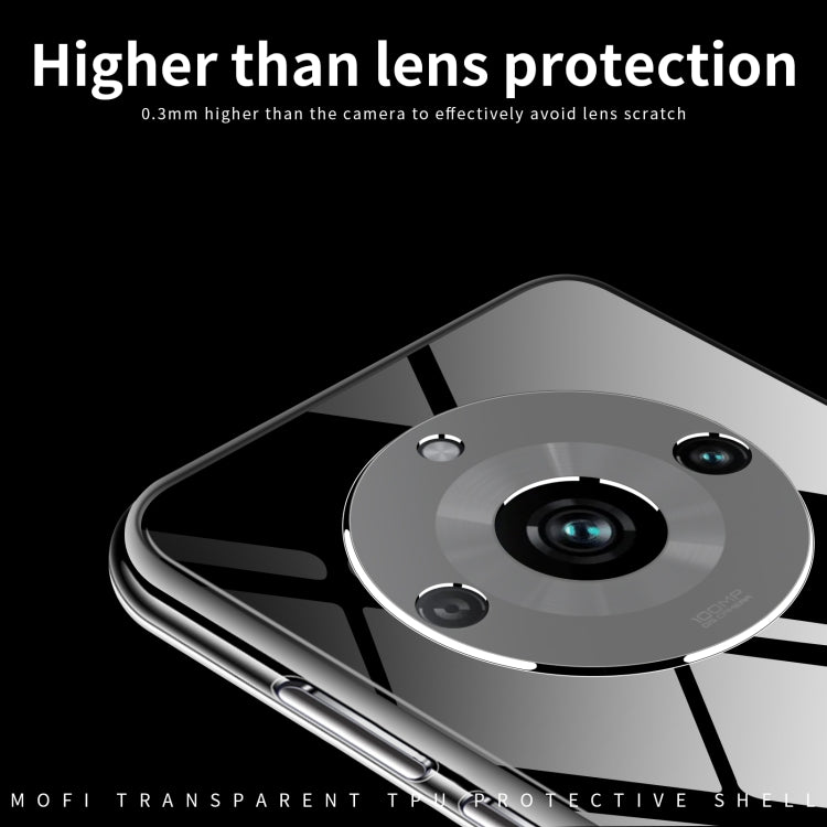 For Realme 11 MOFI Ming Series Ultra-thin TPU Phone Case(Transparent)