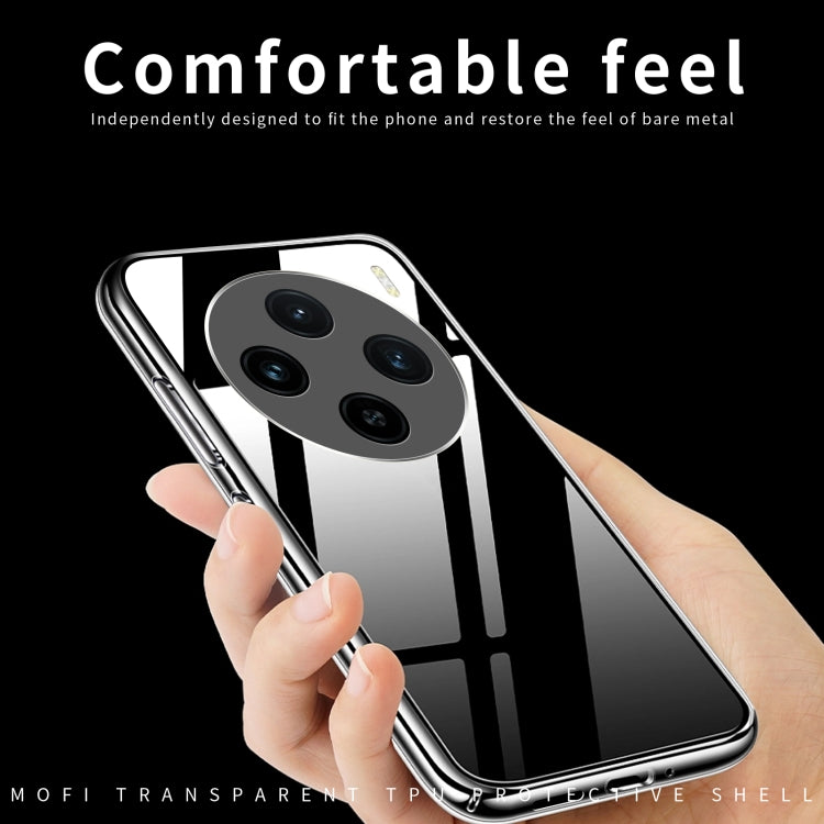 For vivo X100s MOFI Ming Series Ultra-thin TPU Phone Case(Transparent)