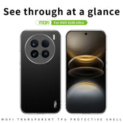 For vivo X100 Ultra MOFI Ming Series Ultra-thin TPU Phone Case(Transparent)