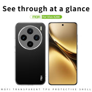 For vivo X200 MOFI Ming Series Ultra-thin TPU Phone Case(Transparent)