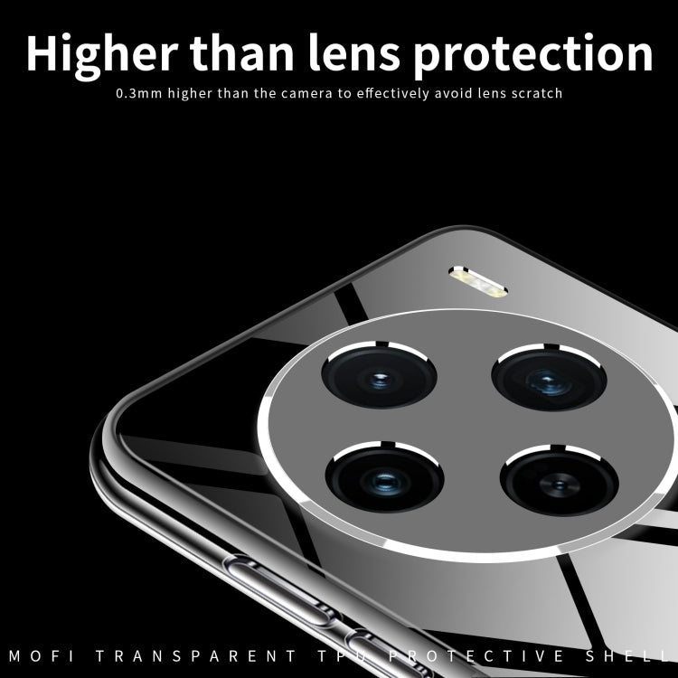 For vivo X200 MOFI Ming Series Ultra-thin TPU Phone Case(Transparent)