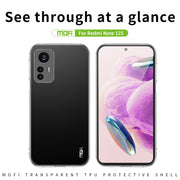 For Xiaomi Redmi Note 12S MOFI Ming Series Ultra-thin TPU Phone Case(Transparent)