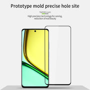 For Realme C67 5G PINWUYO 9H 2.5D Full Screen Tempered Glass Film(Black)