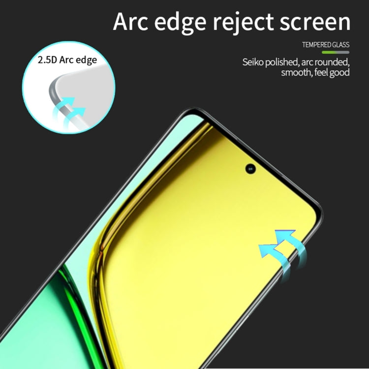 For Realme C67 5G PINWUYO 9H 2.5D Full Screen Tempered Glass Film(Black)