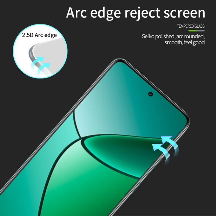 For Realme 12+ PINWUYO 9H 2.5D Full Screen Tempered Glass Film(Black)