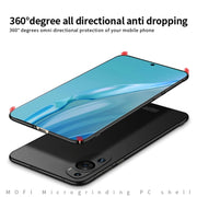 For Huawei P60 Art MOFI Frosted PC Ultra-thin Hard Phone Case(Blue)