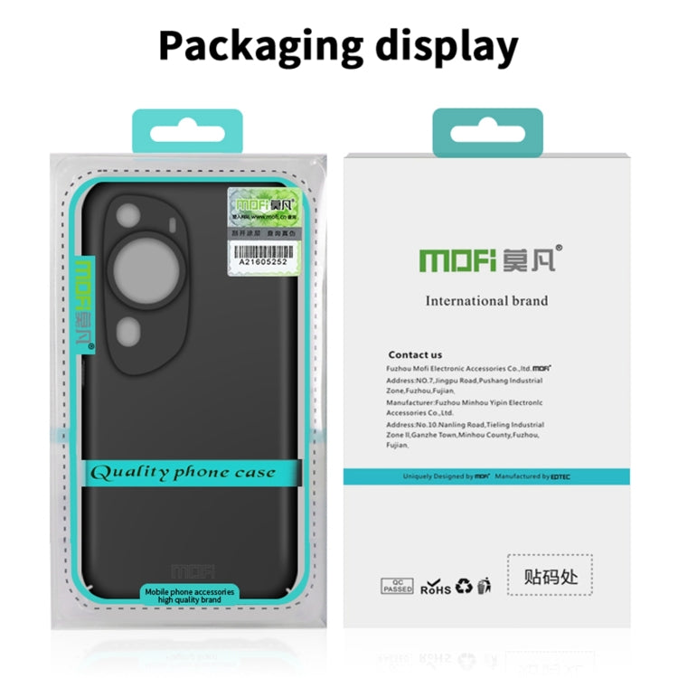 For Huawei P60 Art MOFI Frosted PC Ultra-thin Hard Phone Case(Blue)