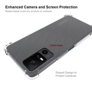 For TCL 40 XE 5G ENKAY Hat-Prince Transparent TPU Shockproof Phone Case