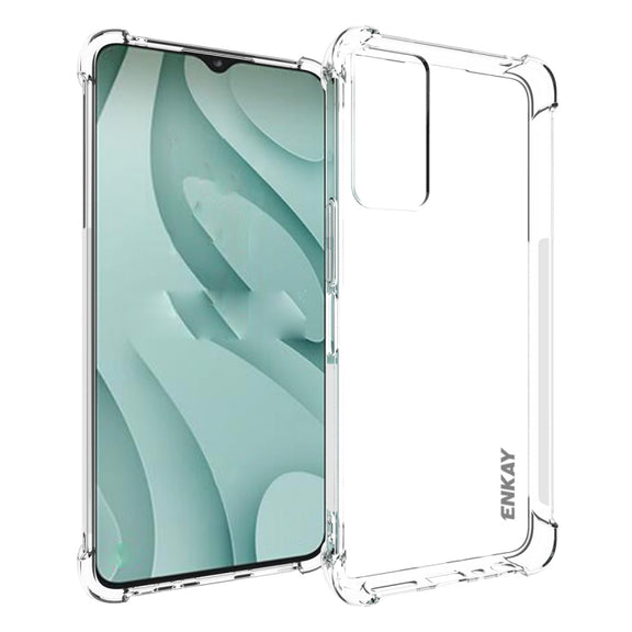 For TCL 40 XE 5G ENKAY Hat-Prince Transparent TPU Shockproof Phone Case