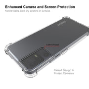 For TCL 40 SE ENKAY Hat-Prince Transparent TPU Shockproof Phone Case
