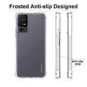 For TCL 40 SE ENKAY Hat-Prince Transparent TPU Shockproof Phone Case