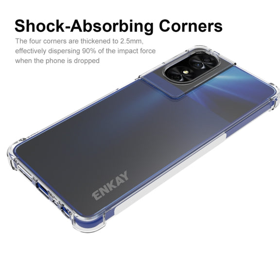 For TCL 50 SE 4G ENKAY Hat-Prince Transparent TPU Shockproof Phone Case